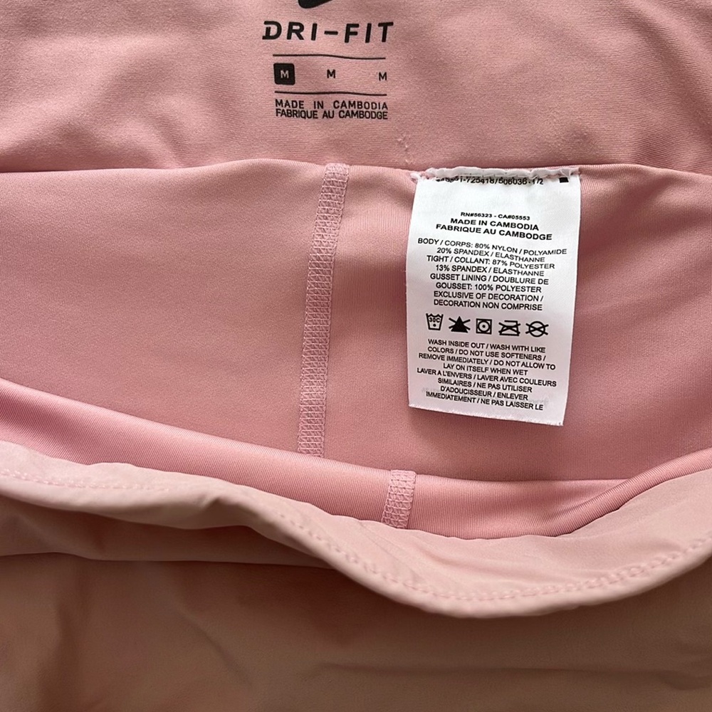 Nike Women's Pink Dri-FIT Intimate Wear